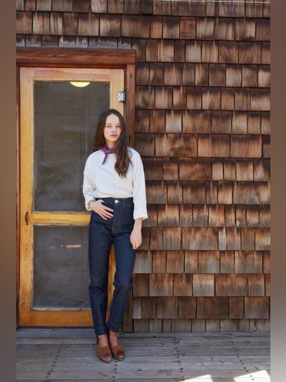 Jesse Kamm Ranger Pant in dark denim